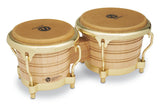 Latin Perkussion Bongo Generation II Holz - Natur, Gold HW (LP201AX-2AW)
