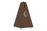 Wittner Metronome Pyramid shape - Nutbrown. Highgloss 813
