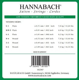 Hannabach Saiten für klassische Gitarren Serie 800 Low tension versilbert - Set low (800LT)