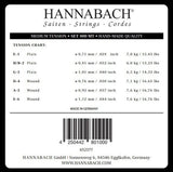 Hannabach 800 Diskantsatz E1, H/B2 und G3, medium Spannung