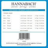 Hannabach Saiten für klassische Gitarren Serie 800 High tension versilbert - Set high (800HT)