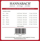Hannabach Saiten für klassische Gitarren Serie 800 Super High Tension versilbert - Set super high (800SHT)
