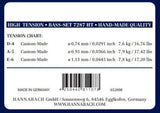 Hannabach Saiten für klassische Gitarren Series 728 High Tension Custom Made - 3er Bass high (7287HT)