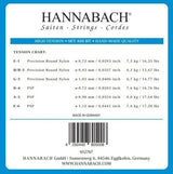 Hannabach 850 E6 basssaite für klassische Gitarre, High tension