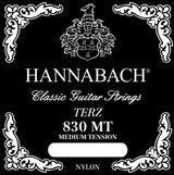 Hannabach Saiten für klassische Gitarren Spezialmodell - Set Mensur 560 (830MT560)