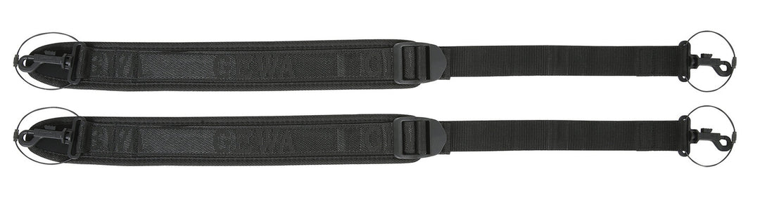 GEWA Formgeformte Geigen cases Air 1.7 - 2 Rucksackgurte, für Air Modell (Fiberglas-Karabiner)