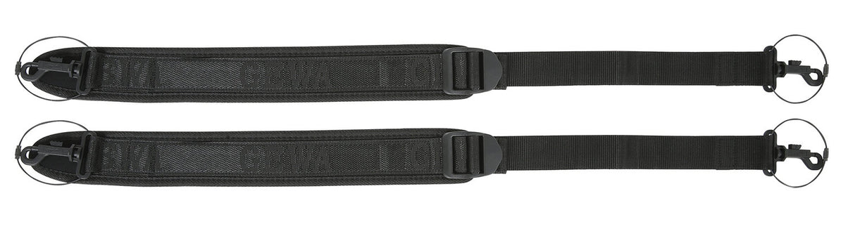 GEWA Formgeformte Geigen cases Air 1.7 - 2 Rucksackgurte, für Air Modell (Fiberglas-Karabiner)