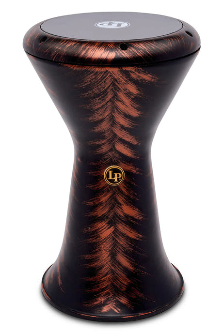Latin Perkussion Doumbek Brushed Bronze – 16 1/2" x 8" (LP5072)