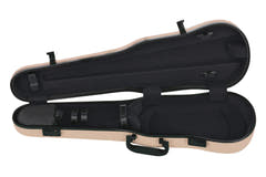 GEWA Formgeformte Geigen cases Air 1.7 - Beige hochglanz
