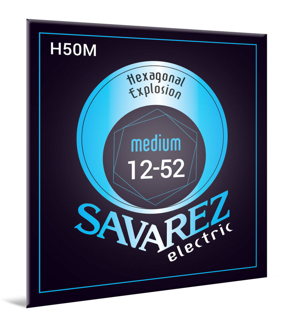 Savarez H50M Hexagonal Explosion e-gitarrensaiten, medium .012 bis .052