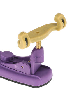 Kun Collapsible Mini Schulterstütze für Geigen 1/4 bis 1/16, lila