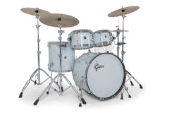 Gretsch USA Custom 4-delt shell set 22", Grey Oyster