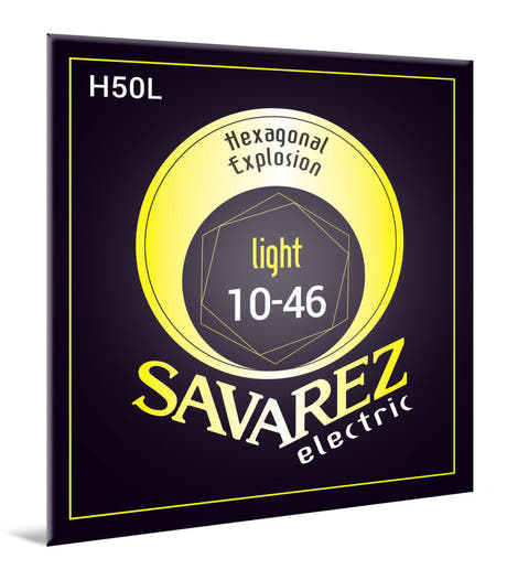 Savarez H50L Hexagonal Explosion e-gitarrensaiten, light .010 bis .046
