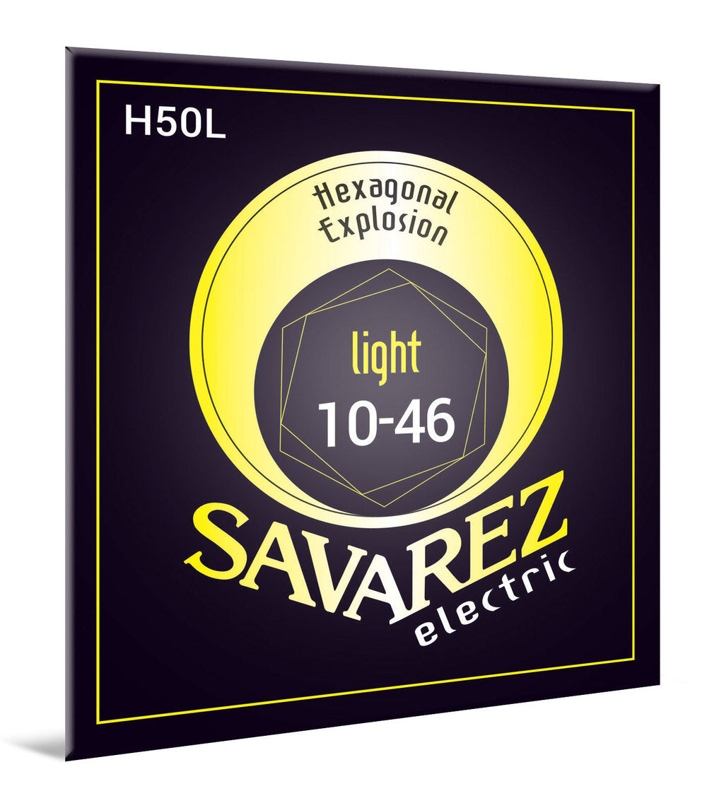 Savarez H50L Hexagonal Explosion e-gitarrensaiten, light .010 bis .046