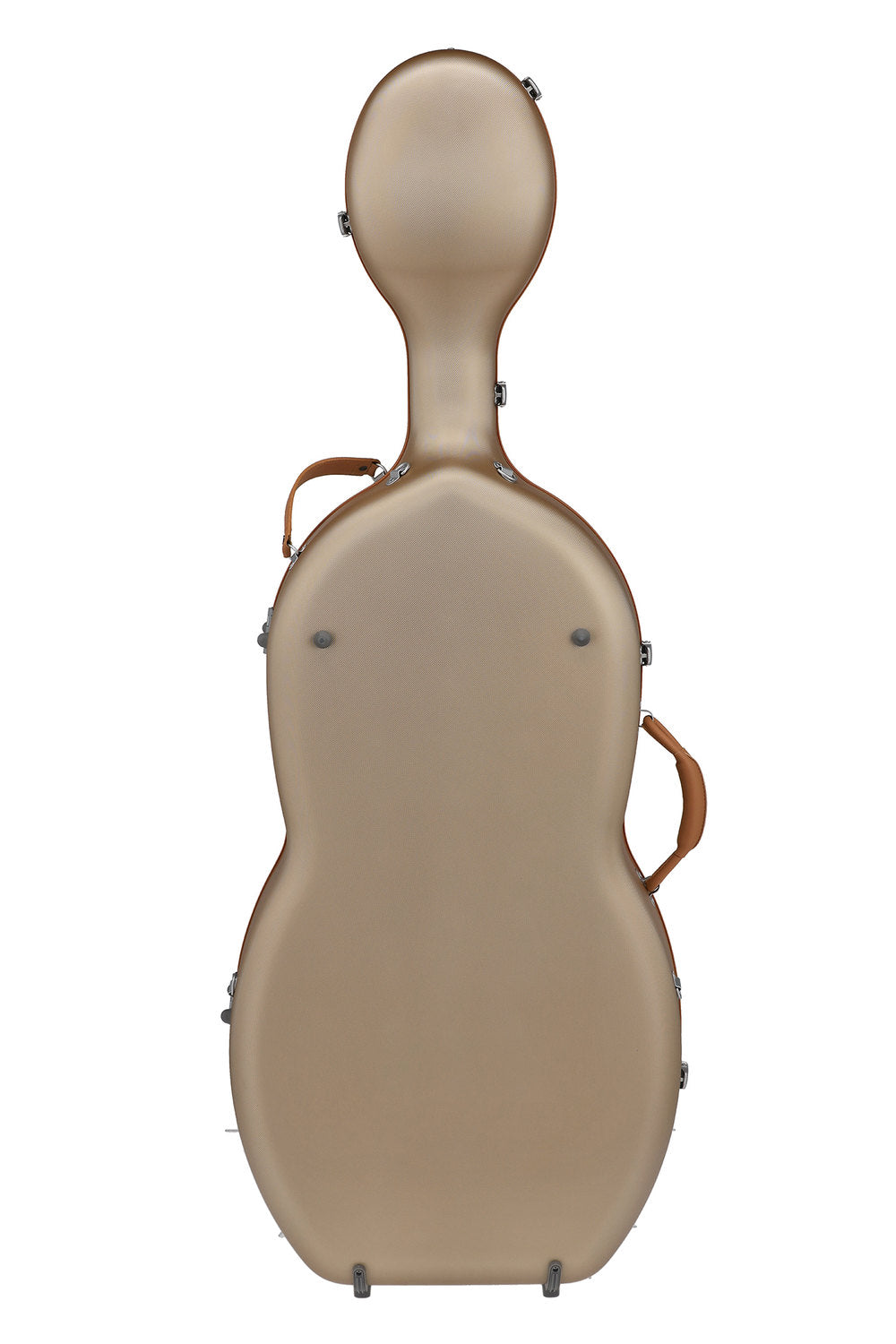GEWA Polycarbonat-Cellokoffer 4/4, gold