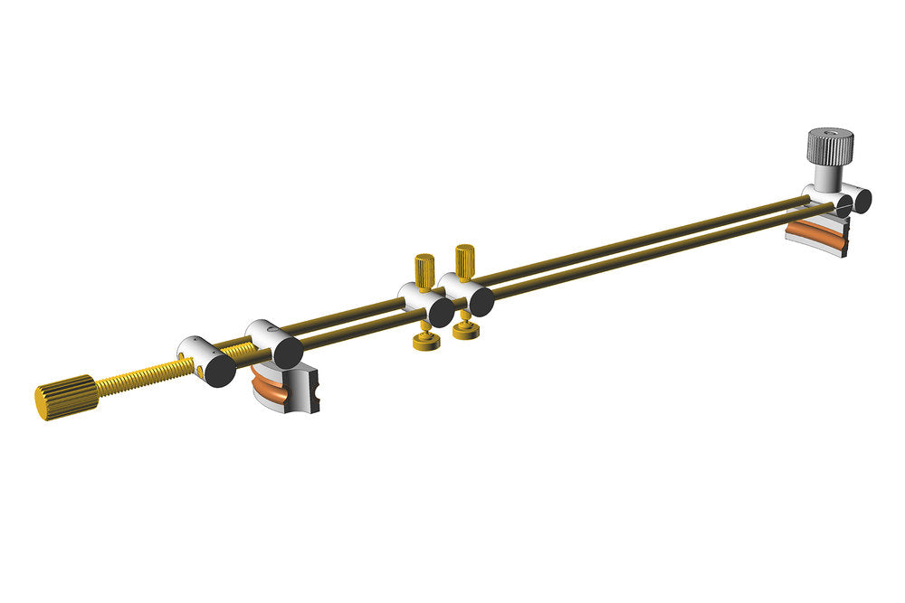 GEWA Two Rod Rissklemme für Kontrabass, 800 mm