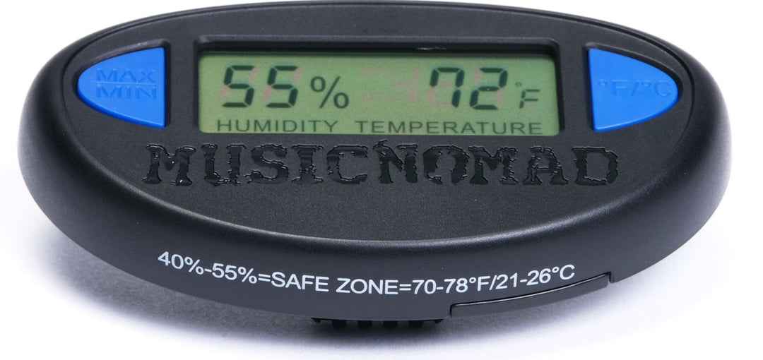MusicNomad MN312 H-One Feuchtigkeits- & Temperaturmesser