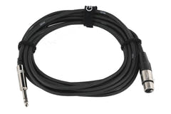GEWA Pro Line symmetrisches Kabel 6 m, Stereo-Klinke auf XLR-Buchse