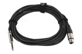 GEWA Pro Line symmetrisches Kabel 6 m, Stereo-Klinke auf XLR-Buchse
