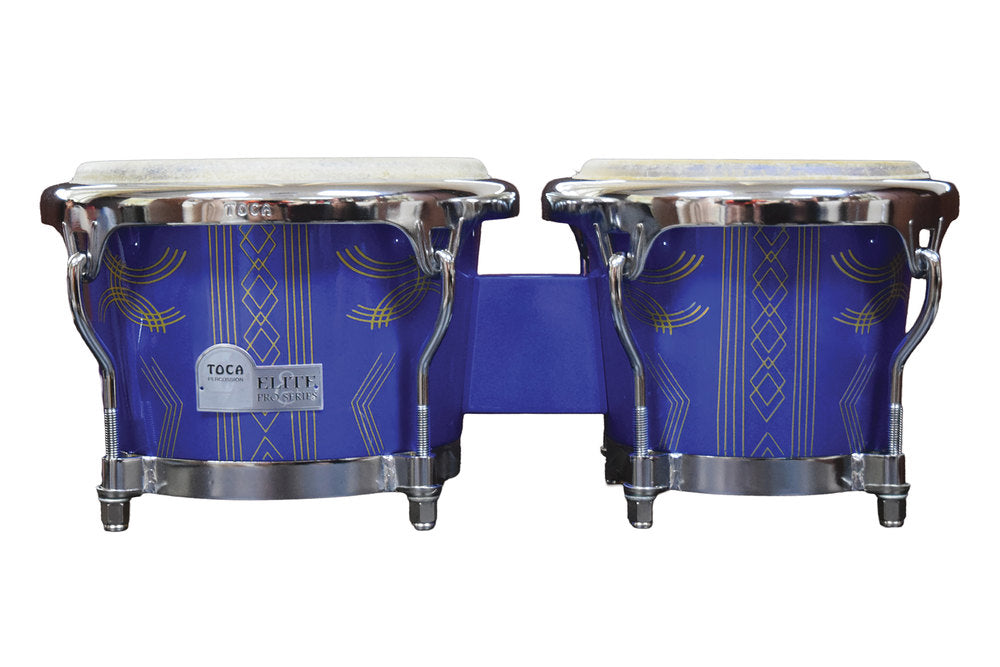 Toca Elite Pro Bongos 7" und 8,5" 3170BI, Blue Impala