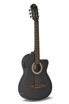 Manuel Rodriguez Estudio Slimline elektroakustische klassische Gitarre 4/4
