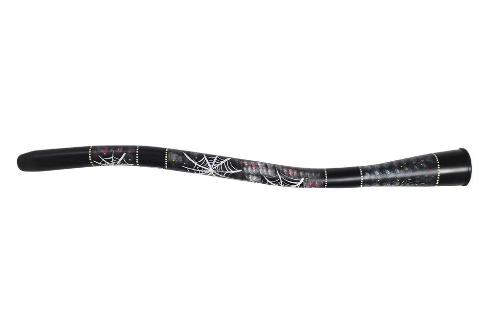 Toca Curved Didgeridoo DIDG-CS, gebogen, Motiv Spider, 50"