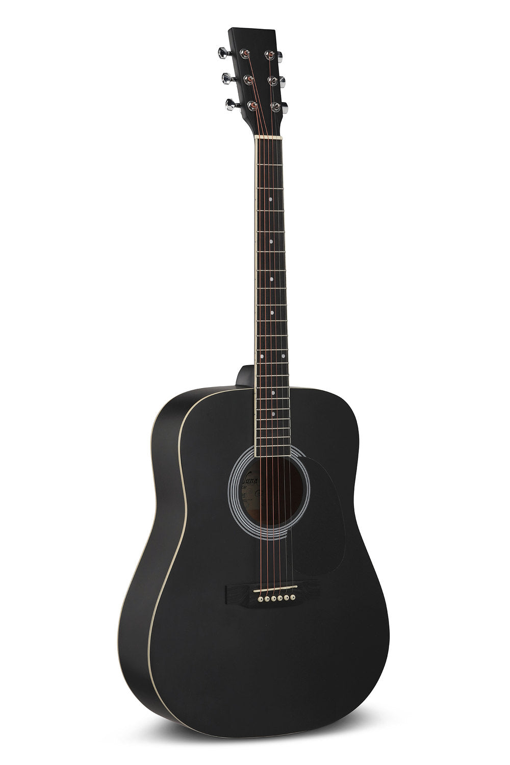 VGS Cataluna westerngitarre, schwarz, mit gig bag