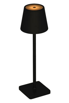 GEWA PL-48 Klavierlampe mit 48 LED und Batterie, schwarz matt