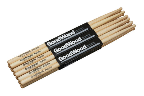 Vater Goodwood Fusion schlagzeugstöcke, Hickory 2. Wahl, Holzspitze