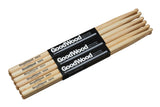 Vater Goodwood Rock schlagzeugstöcke, Hickory, 2. Wahl, Holzspitze