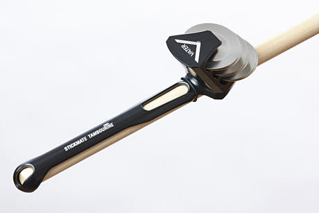 Vater Stickmate Tambourine, Tamburin-Effekt für Stöcke und Schlägel