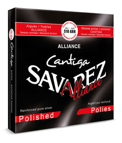 Savarez 515RH5 Alliance Cantiga A5 polierte Basssaite, normal tension