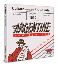 Savarez 1012 Argentine H/B2-Saite für Gypsy-Jazz-gitarren, Schlaufe