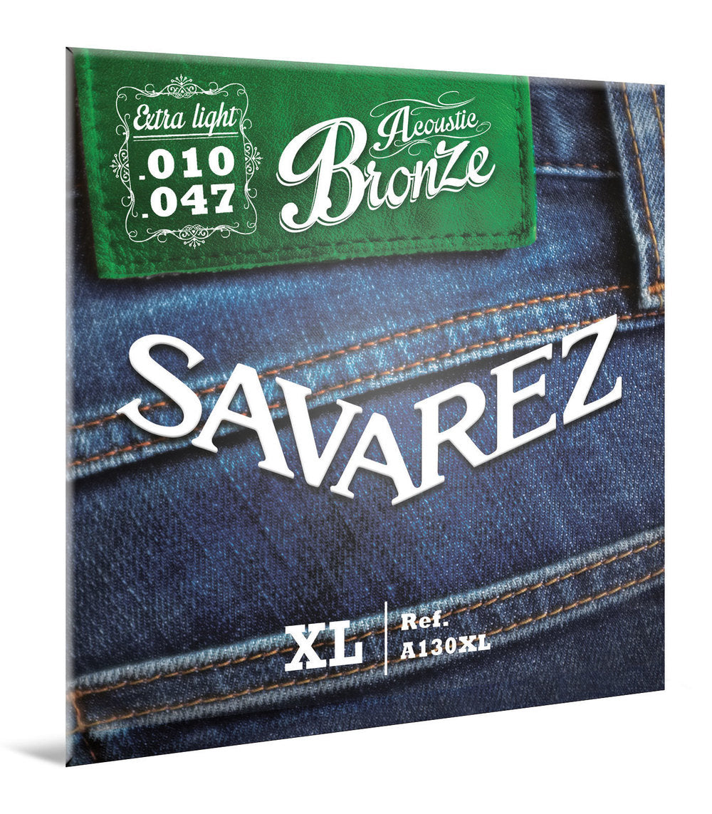 Savarez A130XL Bronze Westerngitarrensaiten, extra light .010 bis .047