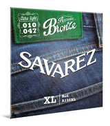 Savarez A130XL Bronze Westerngitarrensaiten, extra light .010 bis .047
