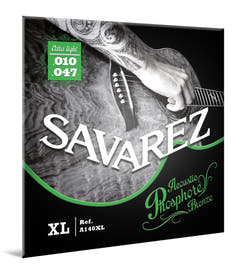 Savarez A140XL Acoustic Phosphor Bronze, extra light .010 bis .047