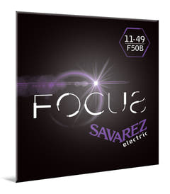 Savarez F50B Focus e-gitarrensaiten, Blues .011 bis .049