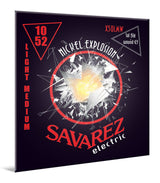 Savarez X50LMW Nickel Explosion mit umsponnener G-Saite, .010 bis .052