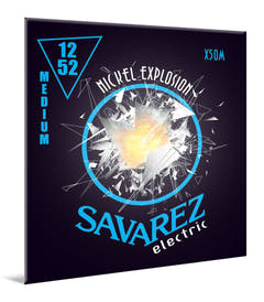 Savarez X50M Nickel Explosion, medium .012 bis .052 mit umsponnener G-Saite
