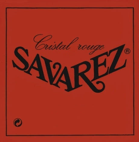 Savarez 574R Cristal Rouge D4 Basssaite, normale Spannung