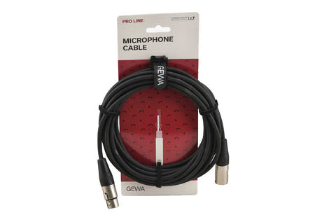 GEWA Pro Line Mikrofonkabel 6 m, XLR-Buchse auf XLR-Stecker