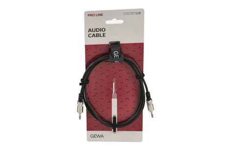 GEWA Pro Line Miniklinkenkabel 1,5 m, 3,5 mm Stereo