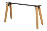 GEWA Ständer für Portable Piano PP-2 und PP-3, Holzbeine in mattem Schwarz