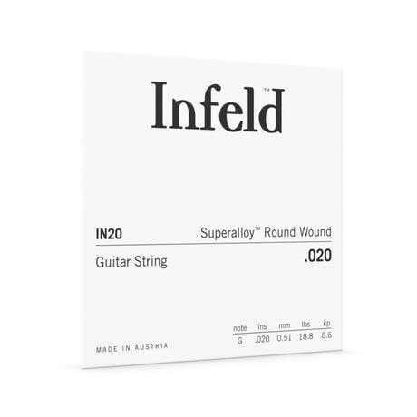 Thomastik-Infeld Superalloy E-Gitarrensaite .011, blanker Stahl (IP11)