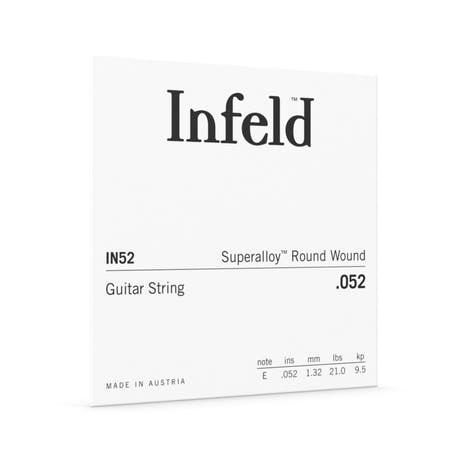 Thomastik-Infeld Superalloy E-Gitarrensaite .052w, roundwound (IN52)
