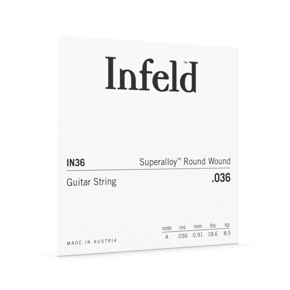 Thomastik-Infeld Superalloy E-Gitarrensaite .036w, roundwound (IN36)