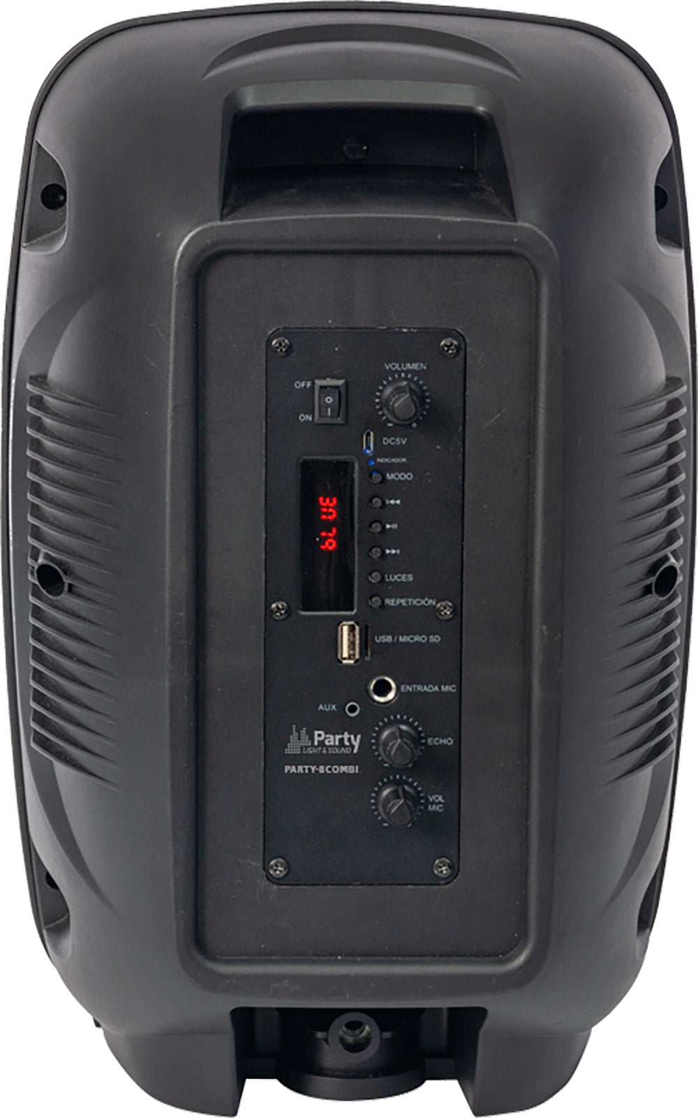 LED-beleuchteter aktiver Partylautsprecher mit Bluetooth