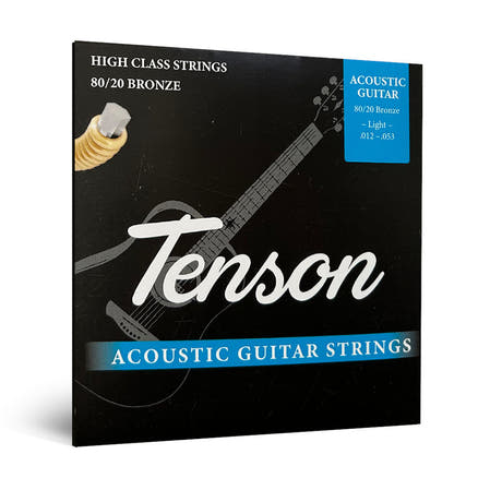 Tenson Bronze 80/20 Westerngitarrensaiten .012-.053, Light