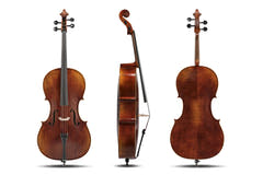 GEWA Sonata Europa Deluxe cello 4/4, eingerichtet, Massaranduba-Bogen, Tasche