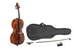 GEWA Sonata Europa Deluxe cello 4/4, eingerichtet, Massaranduba-Bogen, Tasche